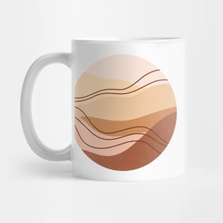 Abstract Sunset Painting 3.10 Mug